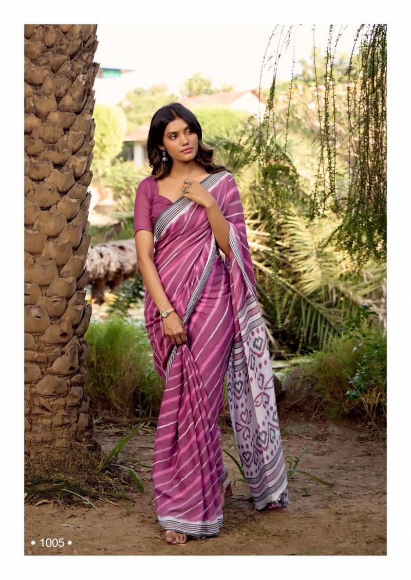 Sr Darshana Pure Linen Daily Wear Casual Wear Saree Collection