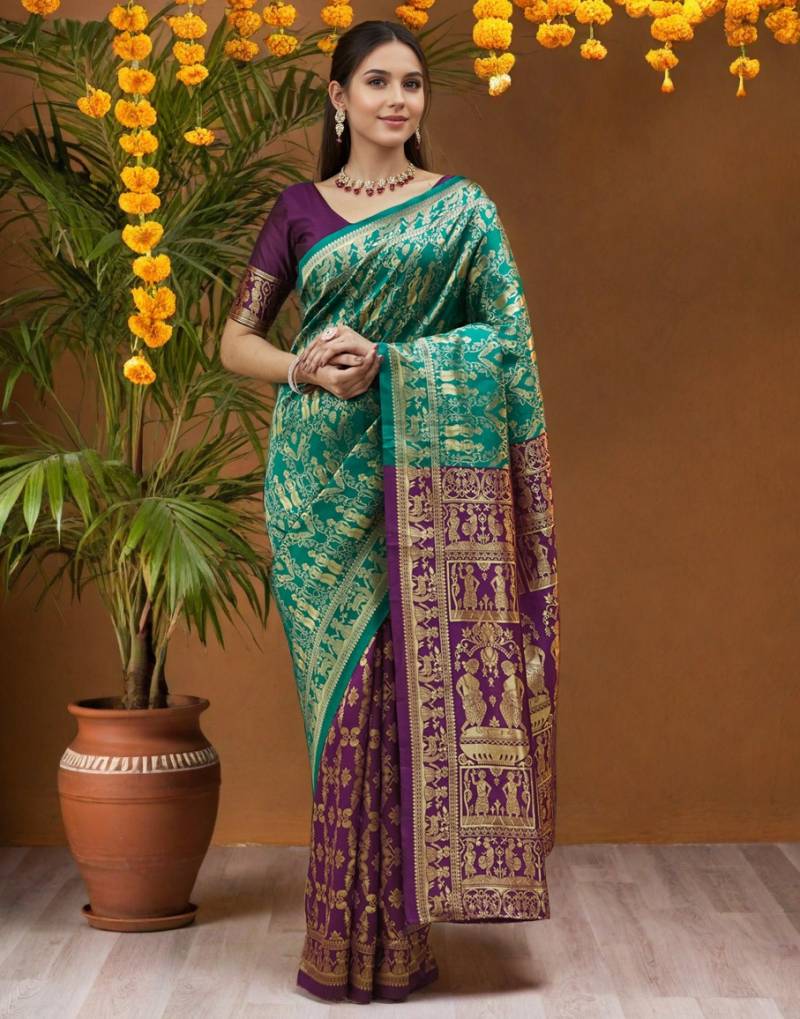 Hp Pethani Silk Traditonal Wedding Wear Saree Collection