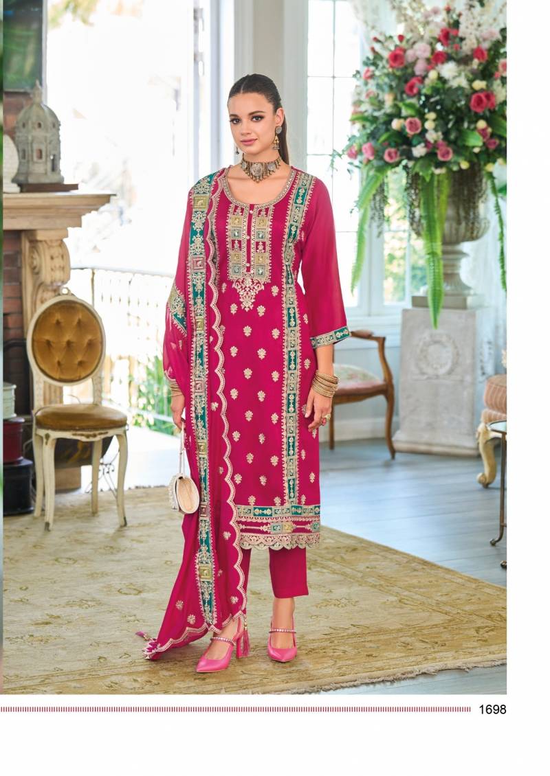 Eba Noura 1696 To 1698 Designer Readymade Suits Collection