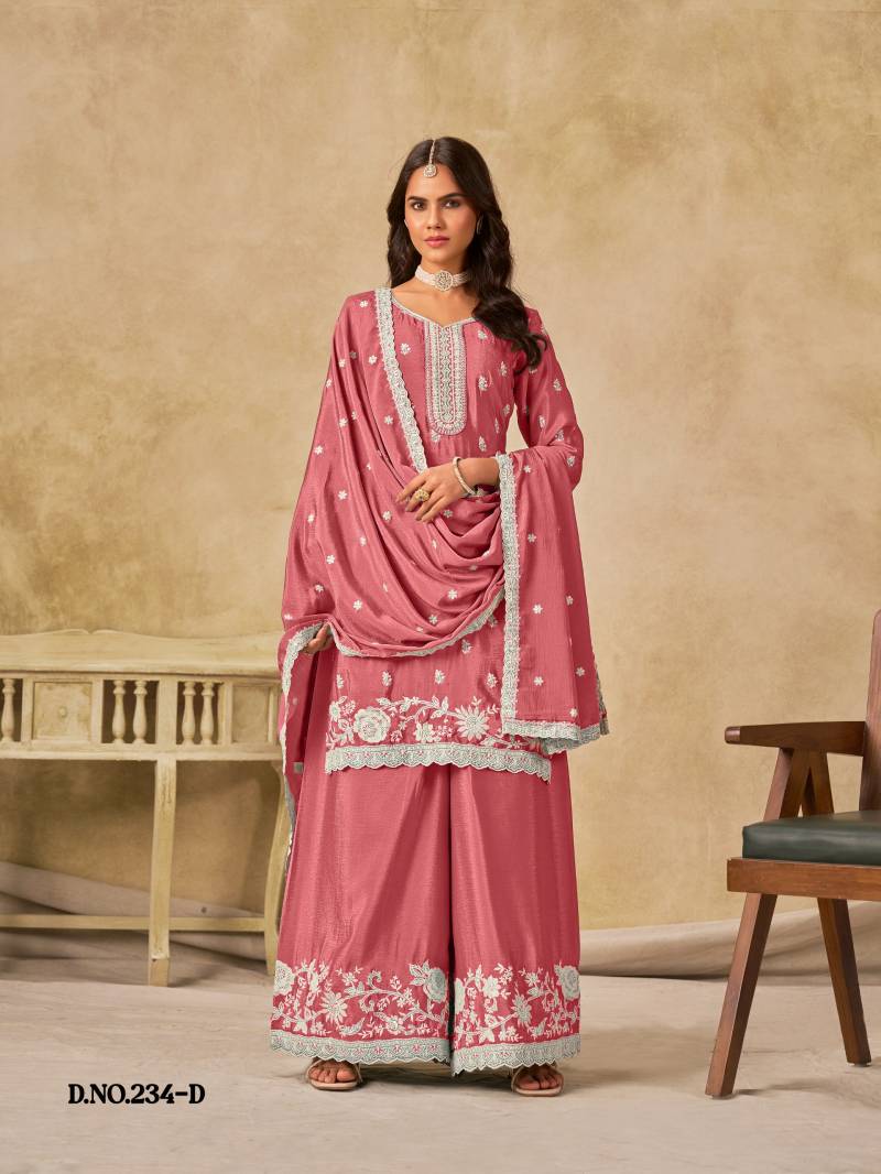 Aanaya Vol 234 Embroidery Designer Salwar Suits Collection