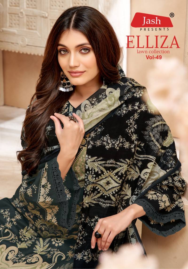 Jash Elliza Vol 49 Printed Dress Material Collection