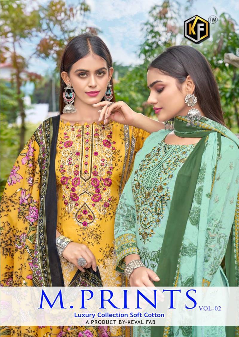 Keval M Prints Vol 2 Cotton Dress Material Collection