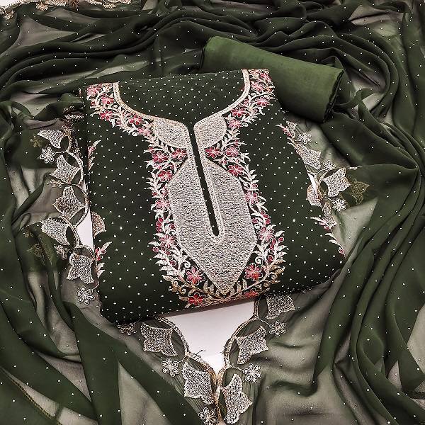 Navya Suit 166 Georgette Designer Dress Material Collection