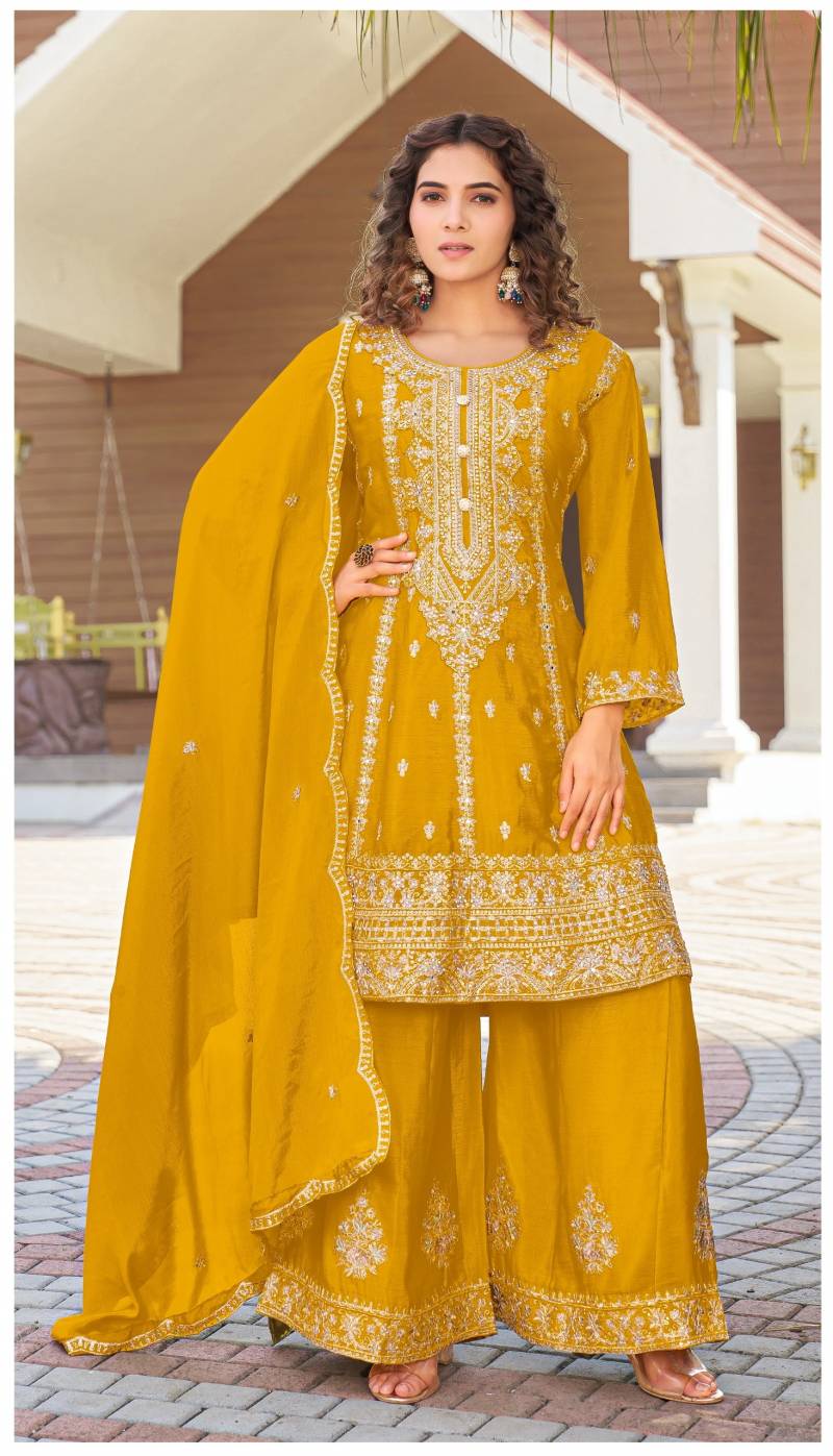 Khas 4428 E To G Chinon Designer Pakistani Readymade Suits Collection