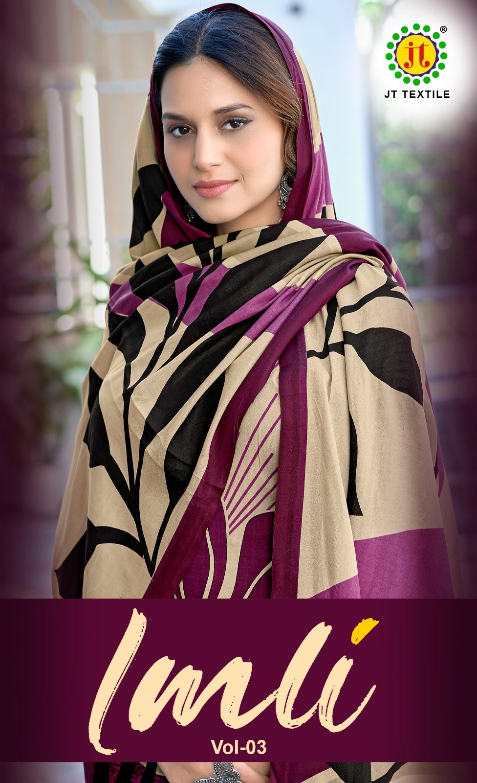 Jt Imli Vol 3 Designer Foil Printed Dress Material Collection