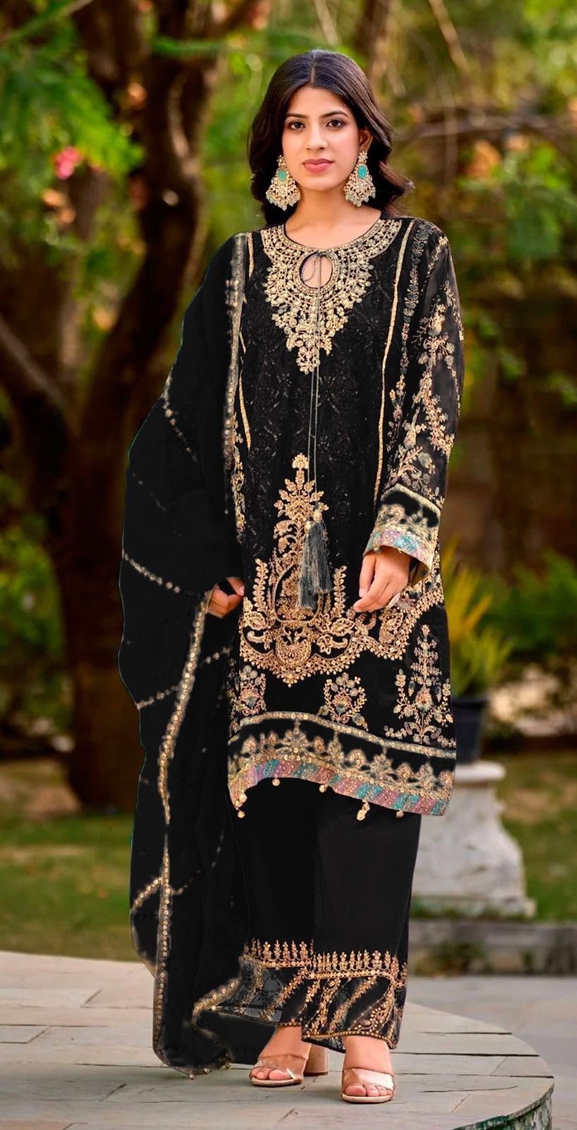 Bilqis B 215 E To H Embroidery Work Pakistani Salwar Suits Collection