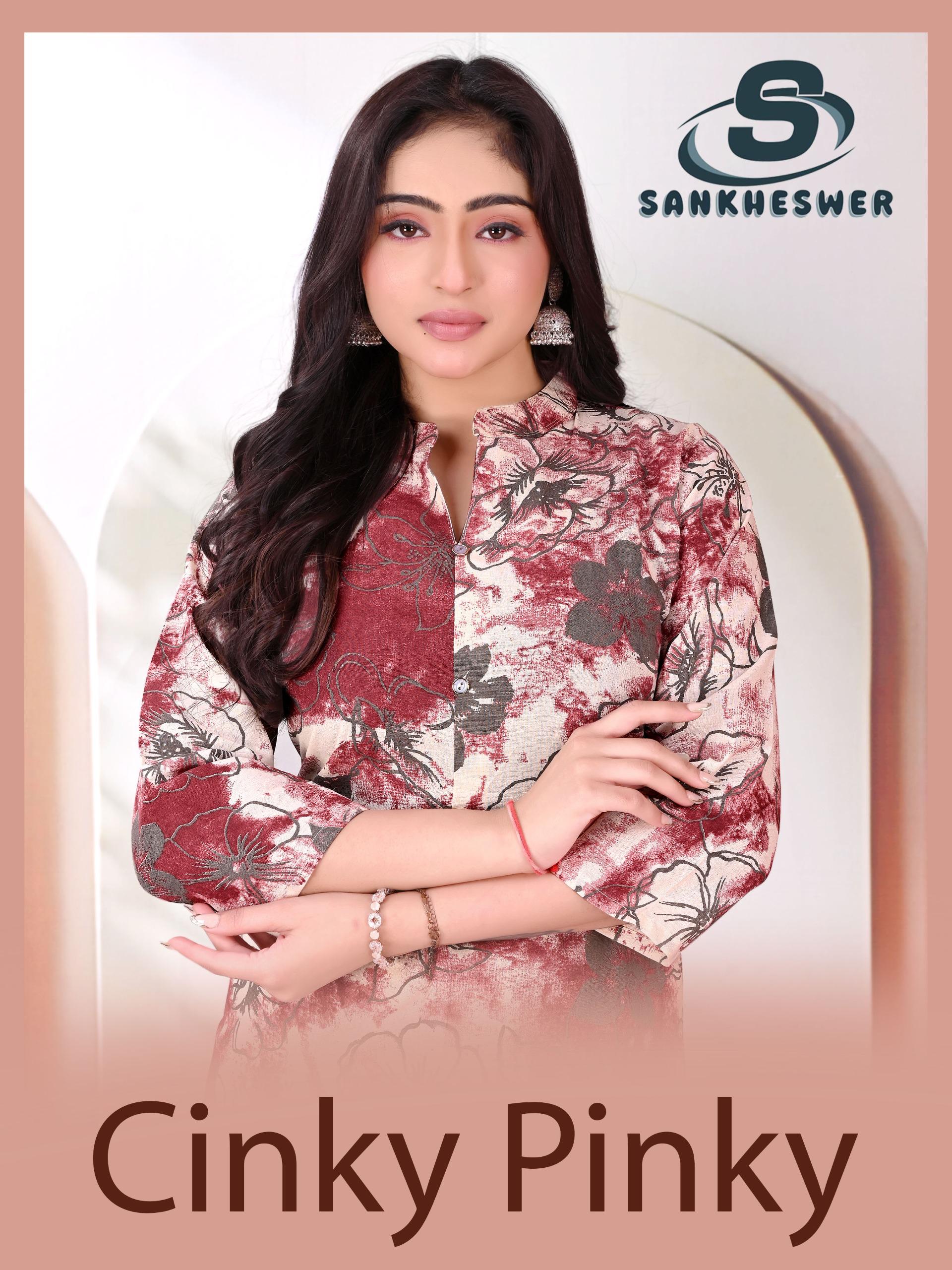 Sankheswer Cinky Soft Cotton Daily Wear Kurta With Bottom