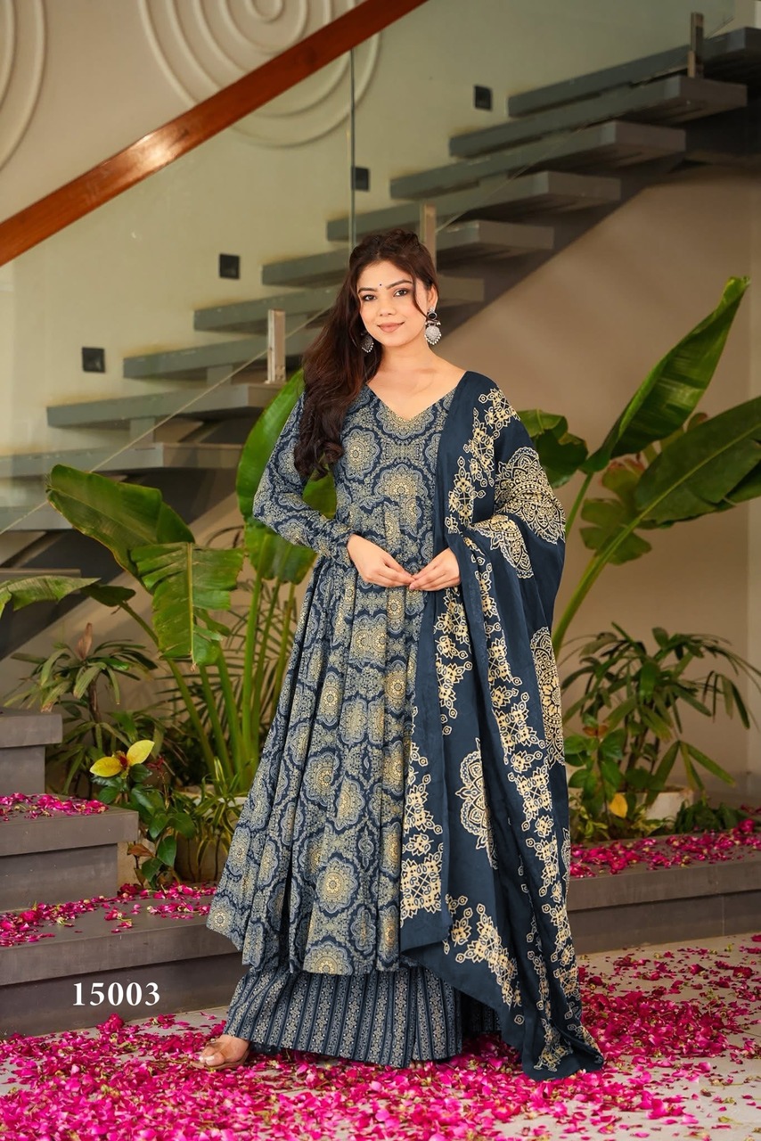 Clora Vol 15 Casual Wear Printed Kurti Bottom With Dupatta