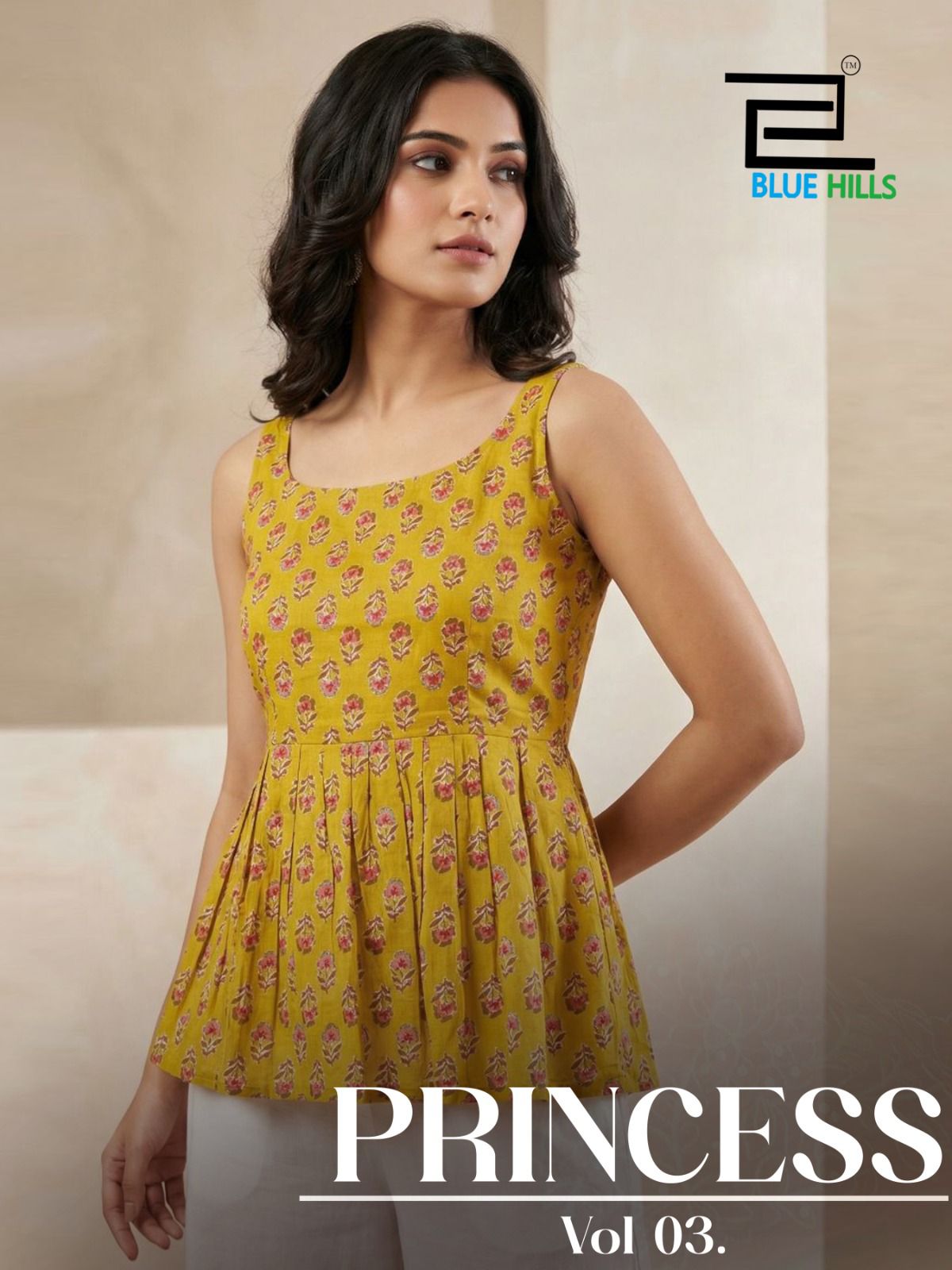 Blue Hills Princess Short Top Vol 3 Cotton Daily Wear Ladies Top Collection