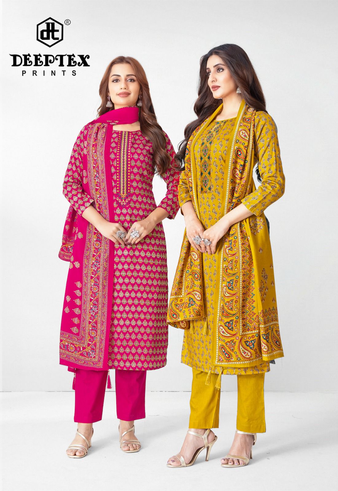 Deeptex Mausami Vol 1 Printed Dress Material Collection