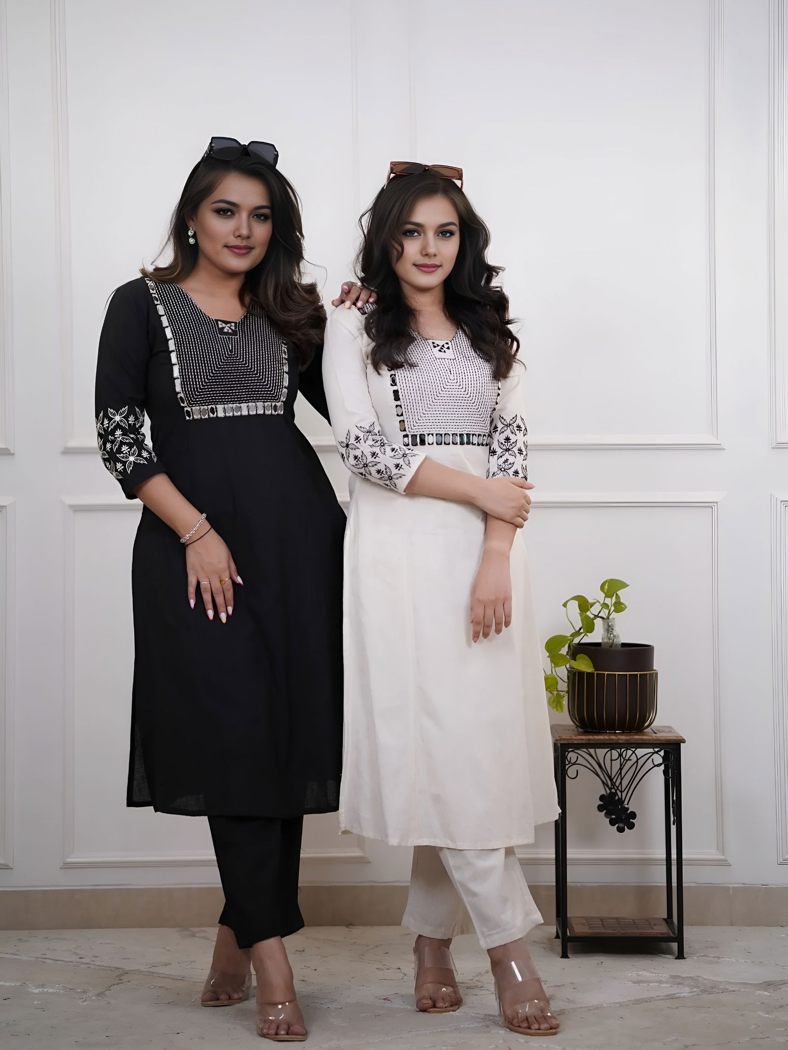 Naisha K 622 Cotton Daily Wear Kurti And Bottom Collection