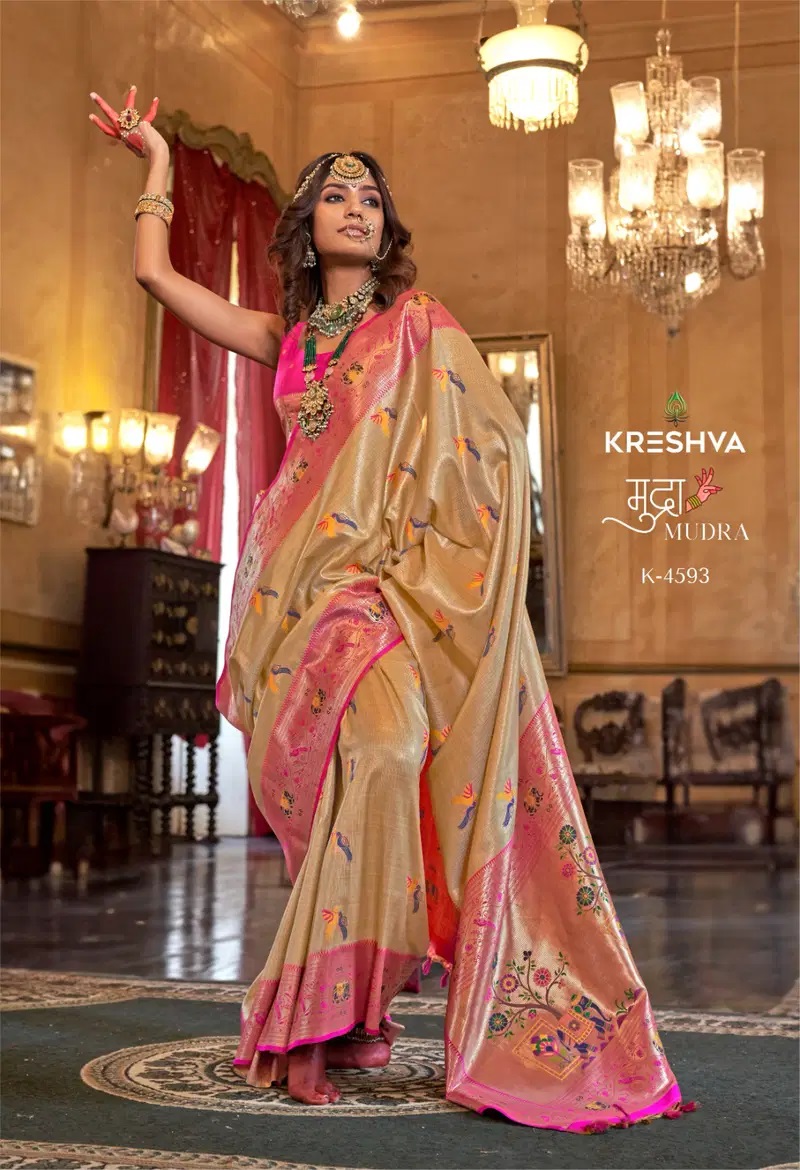 Kreshva Mudra Designer Traditional Wear Saree Collection