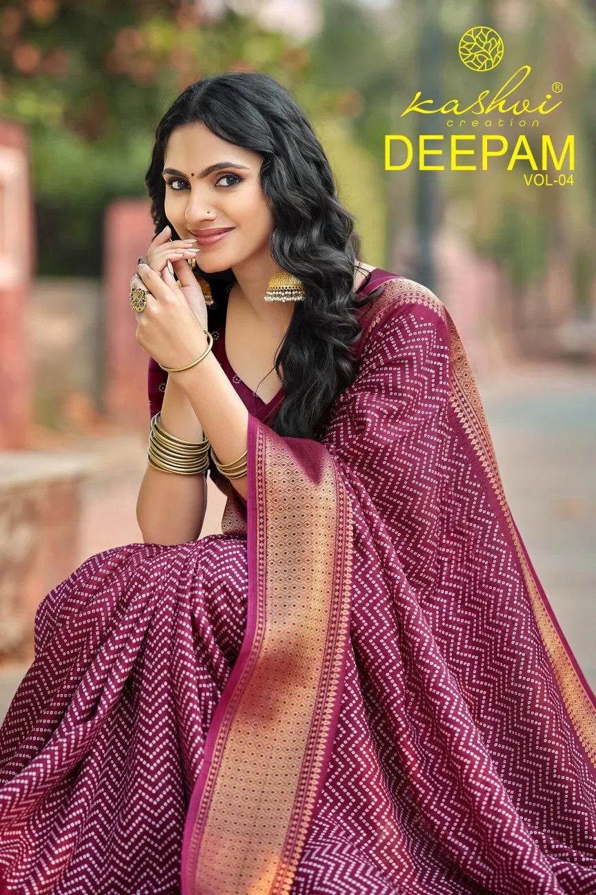Kashvi Deepam Vol 4 Dola Silk Indian Traditional Wear Saree Collection