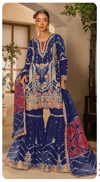 Zorista 10066 A To D Silk Embroidery Readymade Salwar Suits