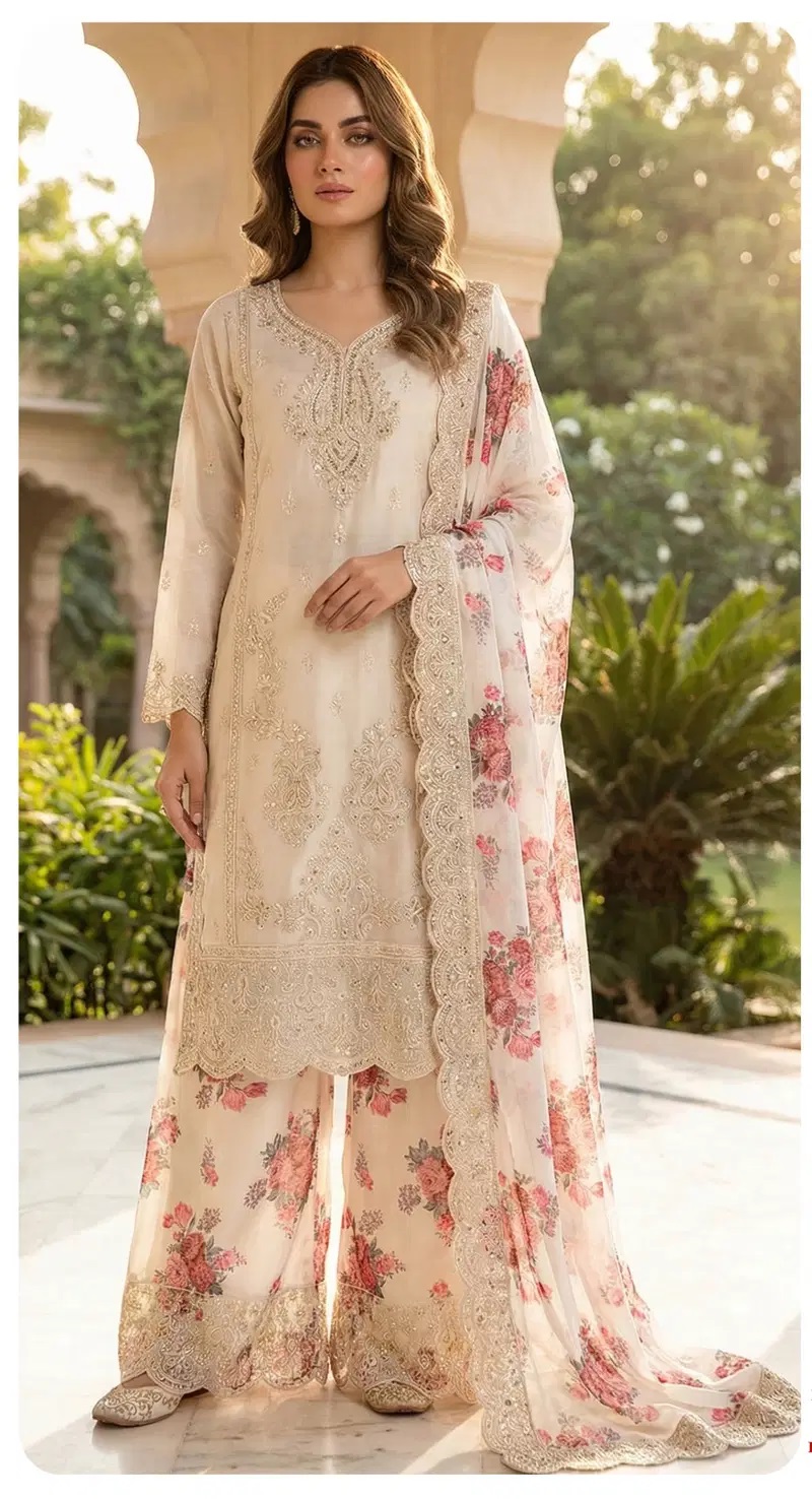 Zorista 10094 A To D Heavy Embroidered Readymade Suits