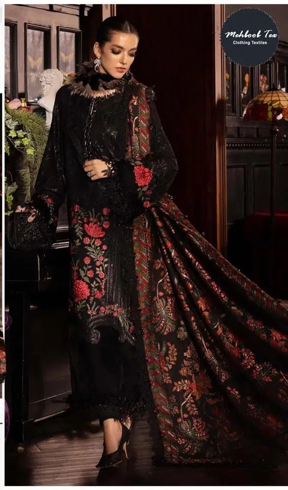 Elan E 16 A To D Lawn Cotton Embroidered Salwar Kameez