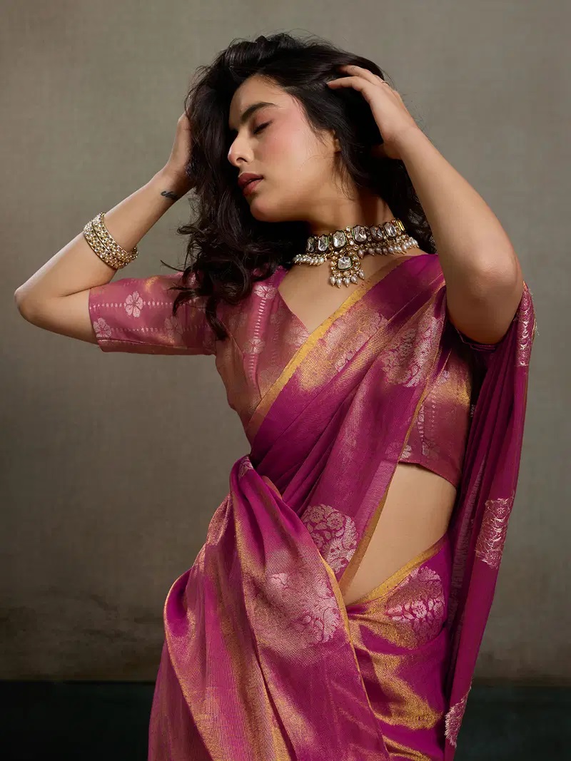 Ast Priyanshi Soft Tissue Silk Traditional Saree Collection