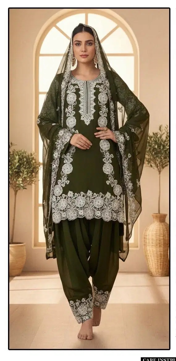 Hoor Tex 489 A To D Heavy Georgette Zarkan Work Salwar Suits