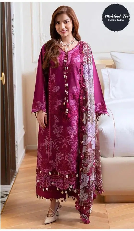 Mehboob Tex Ombre Nx Vol 2 Self Embroidered Pakistani Suits