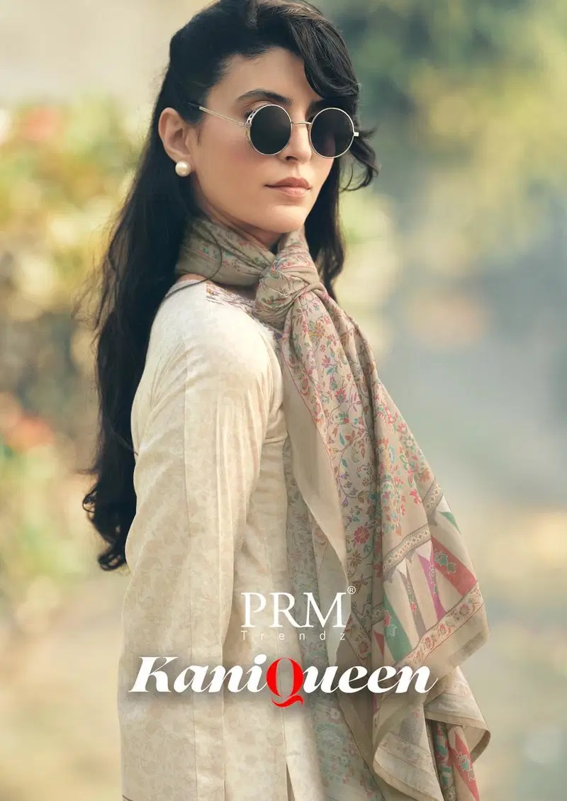 Prm Kani Queen Lawn Cotton Printed Salwar Kameez