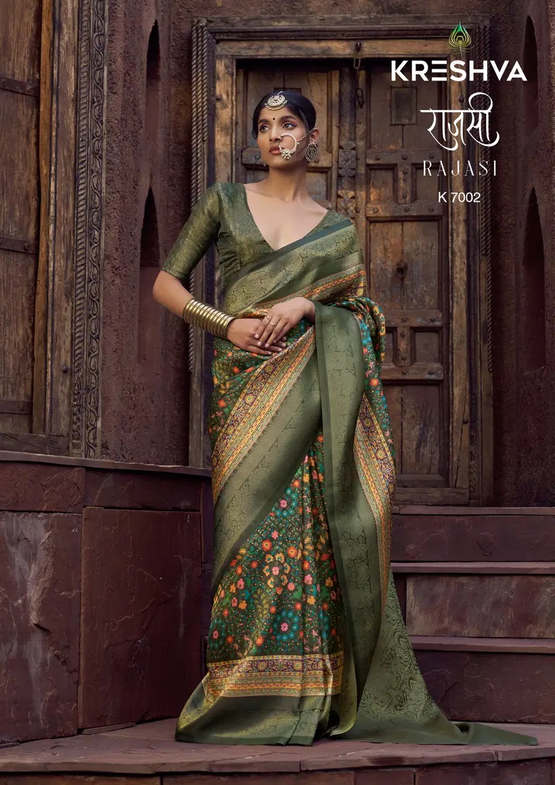 Kreshva Rajasi Soft Line Traditional Wear Saree Collection