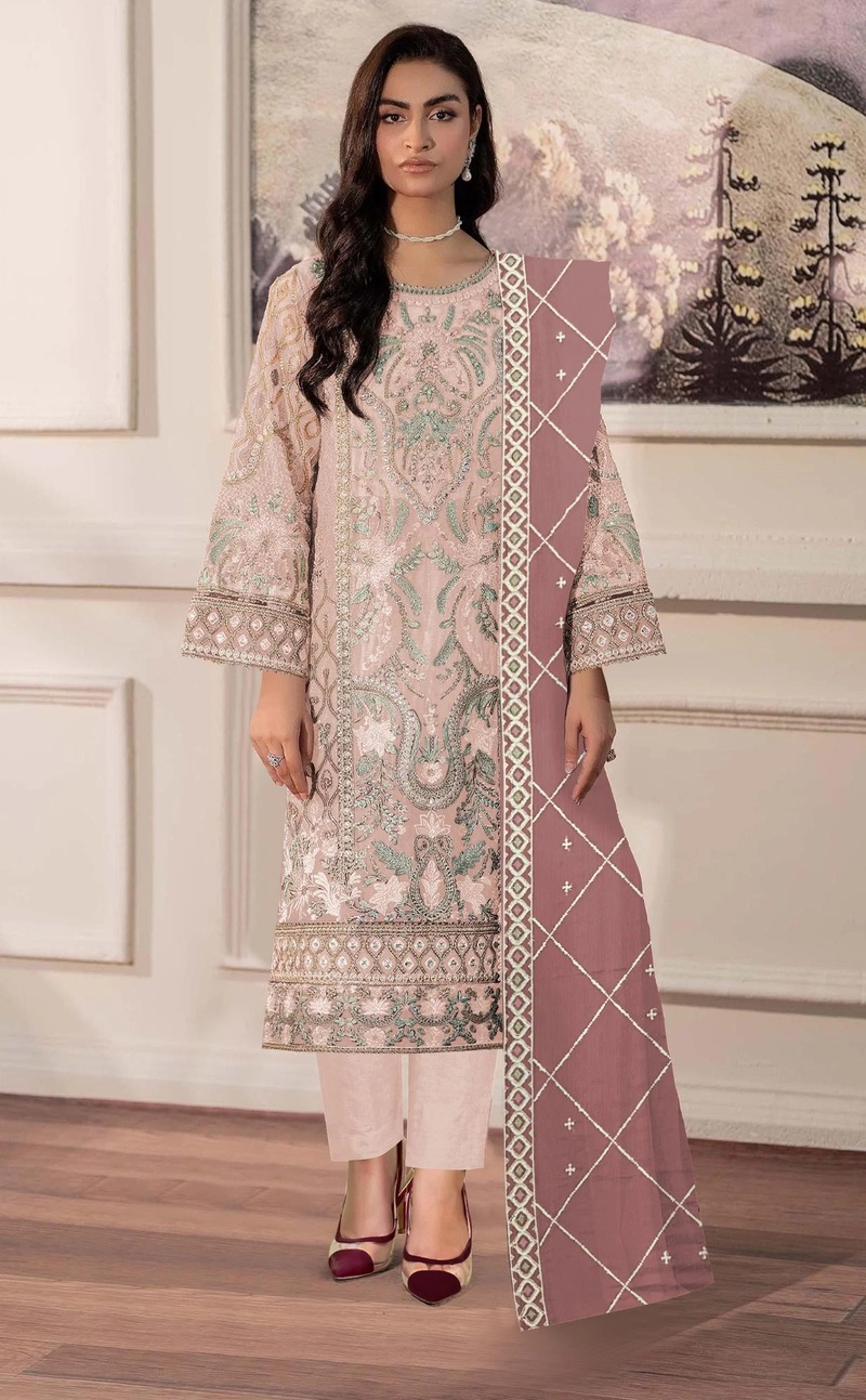 Mah E Rooh 4248 B To D Embroidered Pakistani Salwar Suits