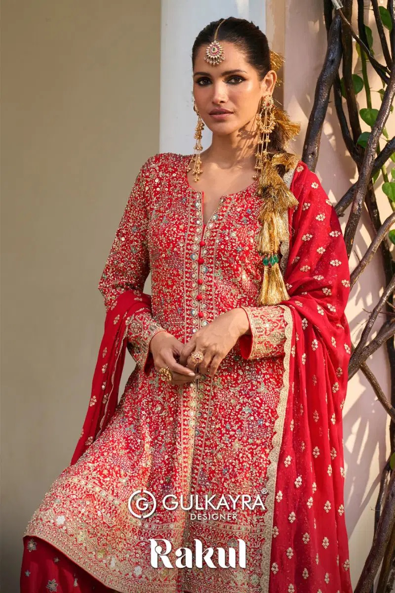 Gulkayra Rakul Designer Hand Work Salwar Kameez Collection