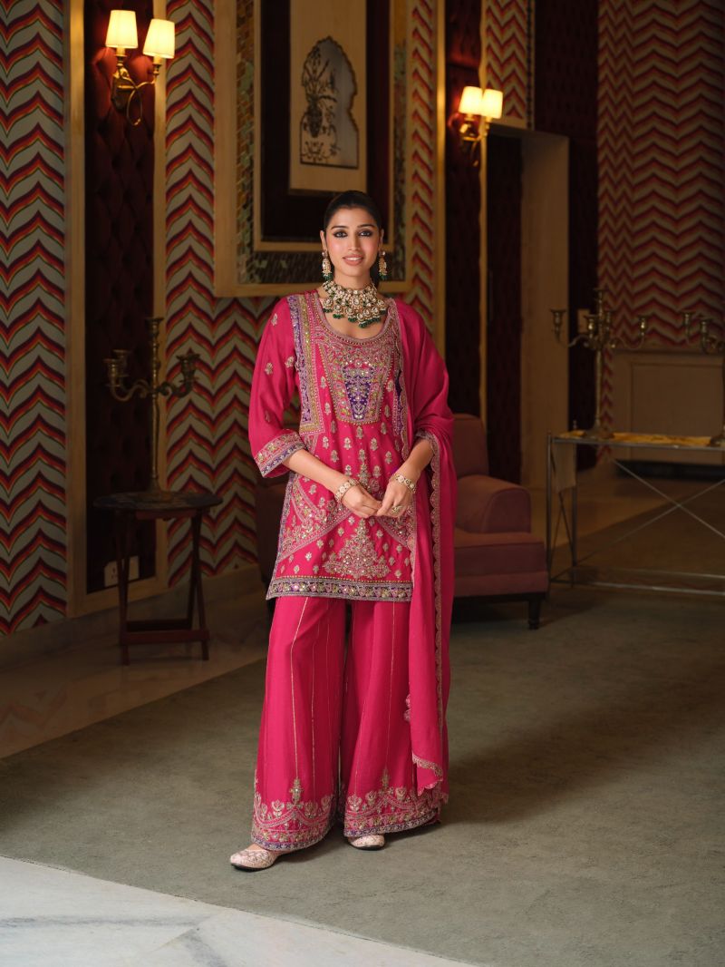 Zaveri D 2464 To 2466 Chinon Designer Salwar Kameez Collection
