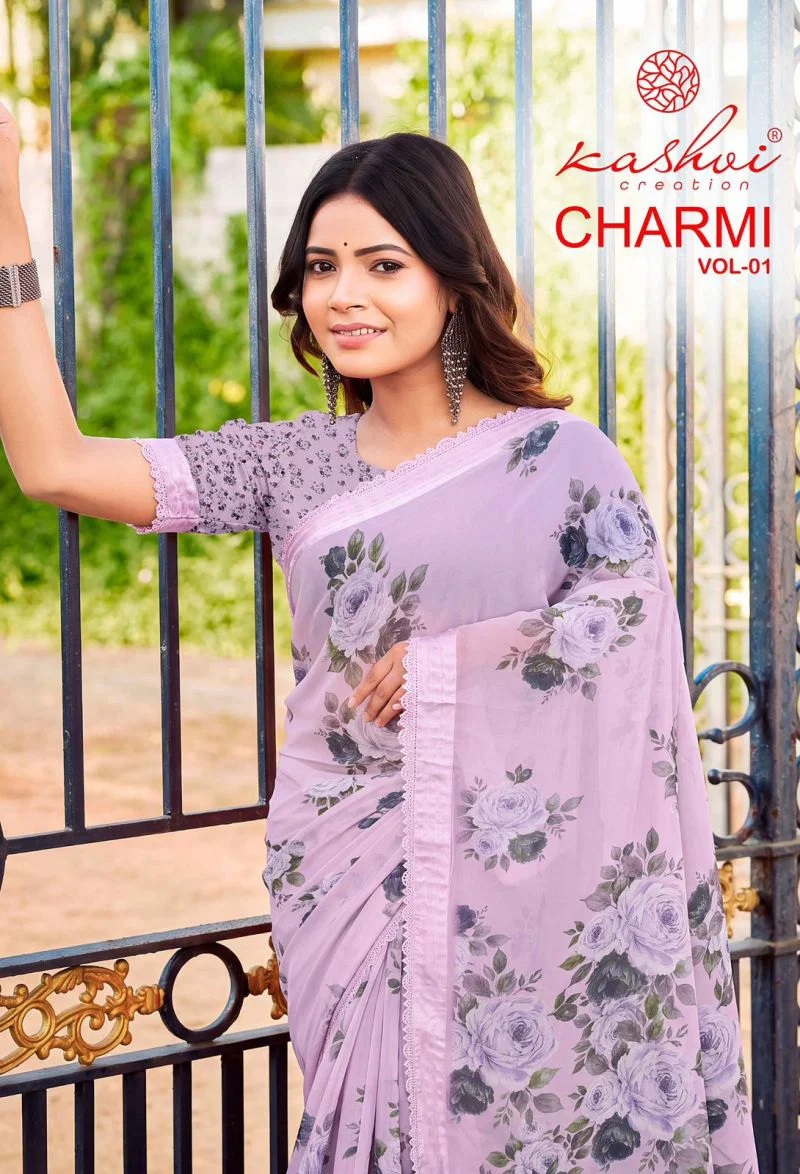 Kashvi Charmi Vol 1 Printed Saree Collection