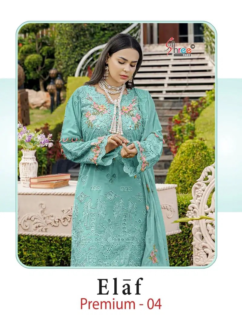 Shree Elaf Premium Vol 4 Cotton Pakistani Salwar Kameez Collection