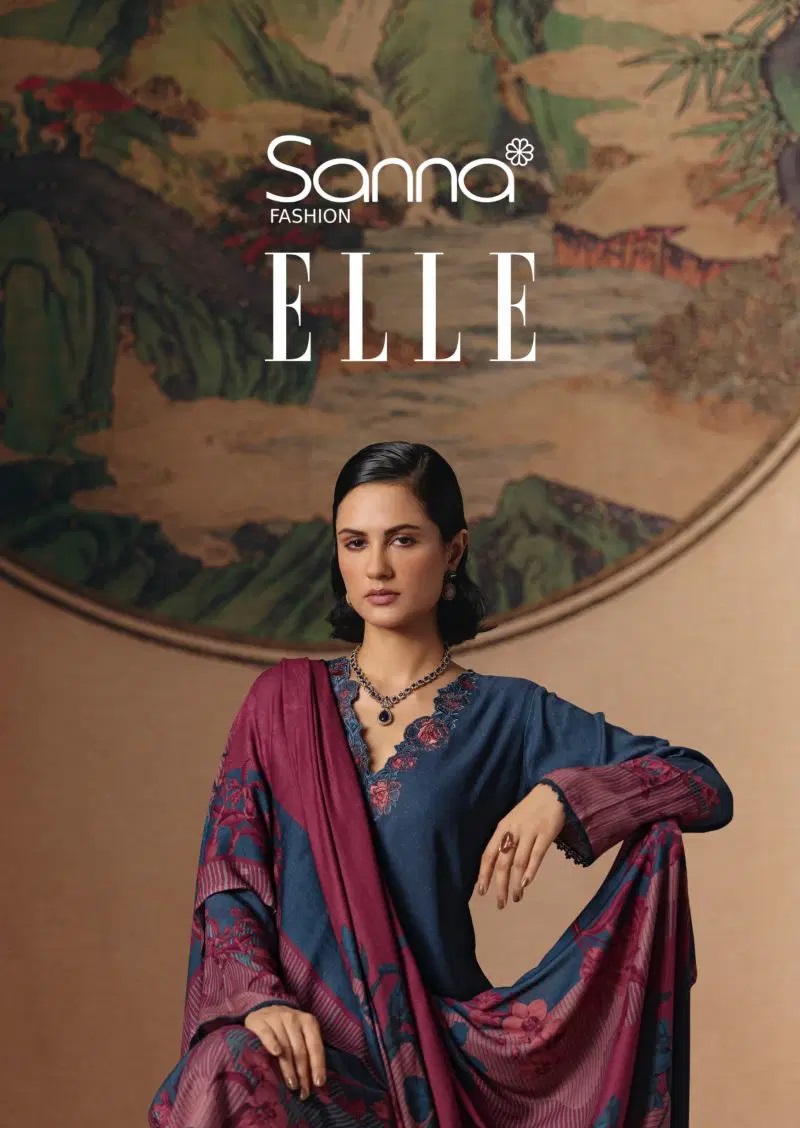 Sanna Elle Viscose Pashmina Digital Printed Salwar Kameez Collection