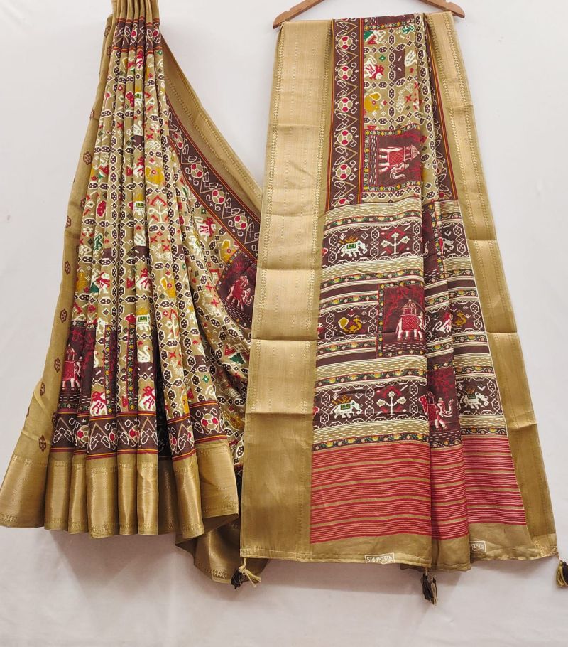 Myra Vol 27 Cotton Patola Saree Collection