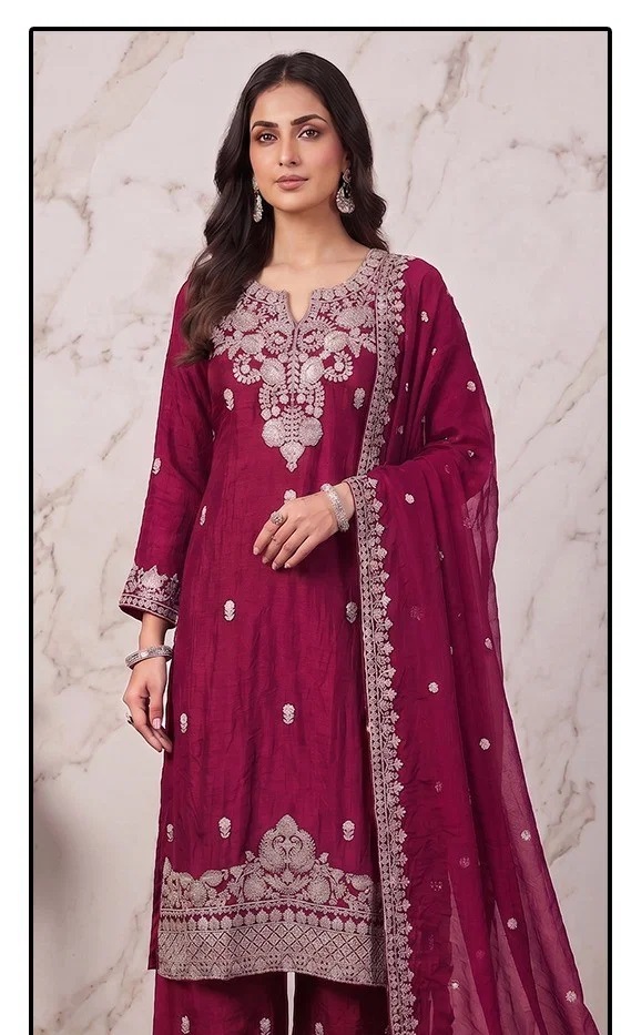 Hoor Tex 1007 A To D Fandy Embroidered Salwar Kameez Collection