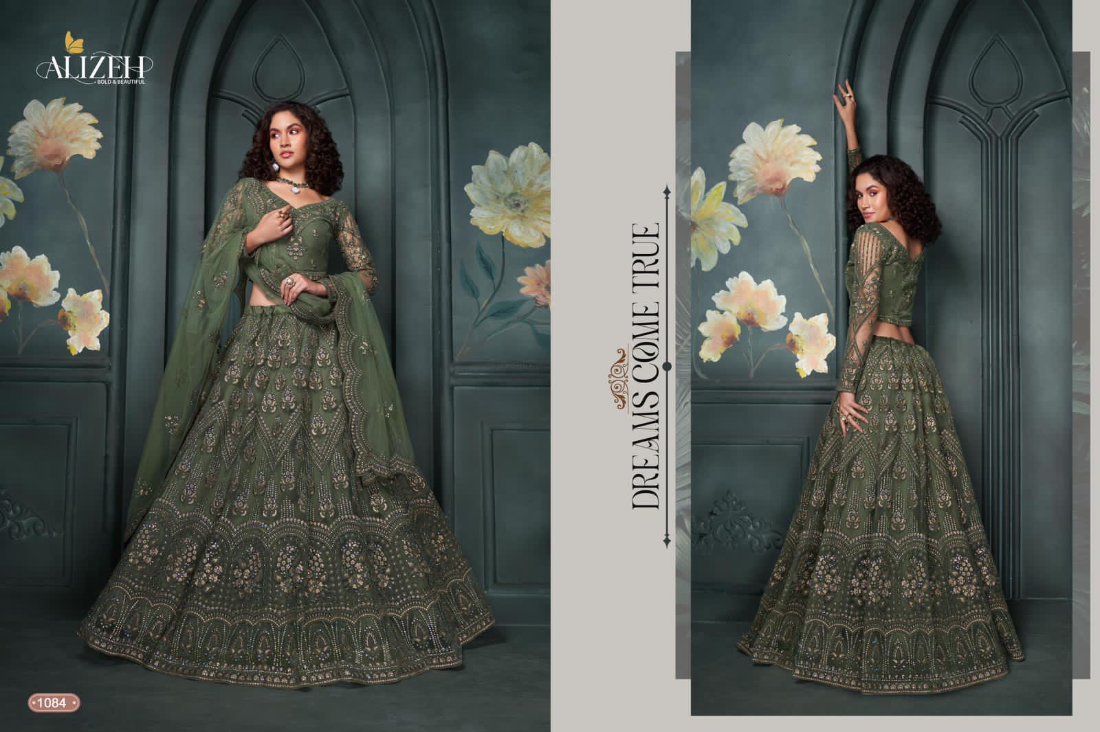 Alizeh Bridal Heritage Vol 5 Wedding Lehenga Choli