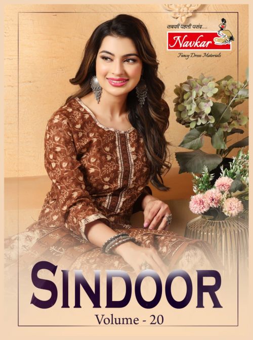 Navkar Sindoor Vol 20 Ready Made Cotton Dress Collection