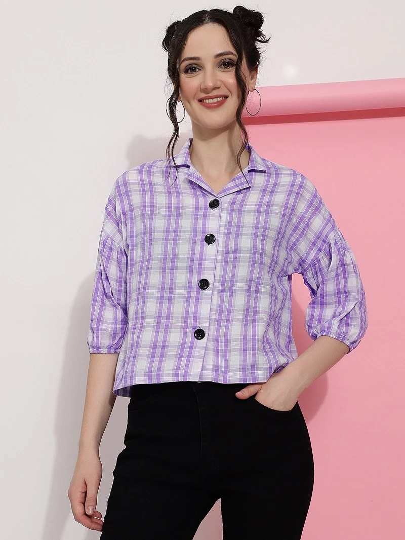 Aakruti Vol 55 Stylish Cotton Chex Shirt Collection