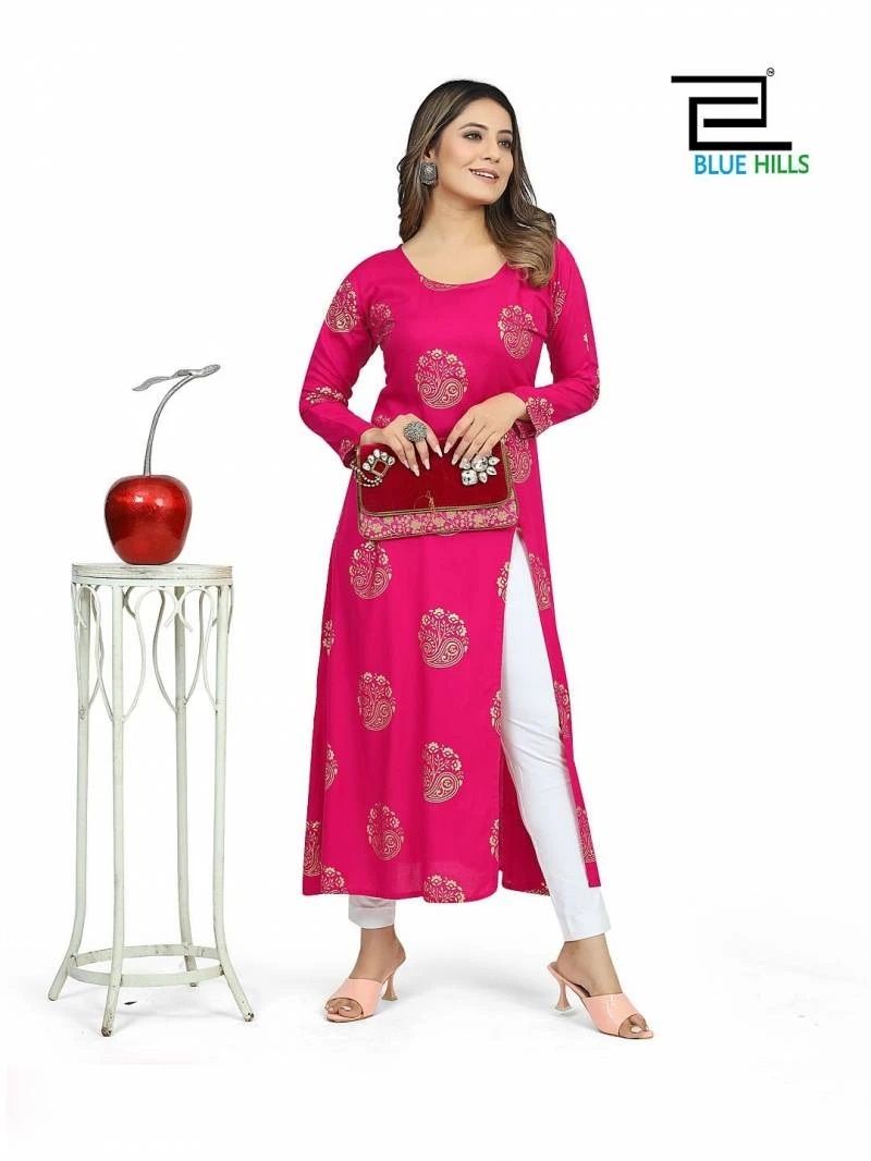 Blue Hills Chandrayaan 3 Stylish Kurti Collection