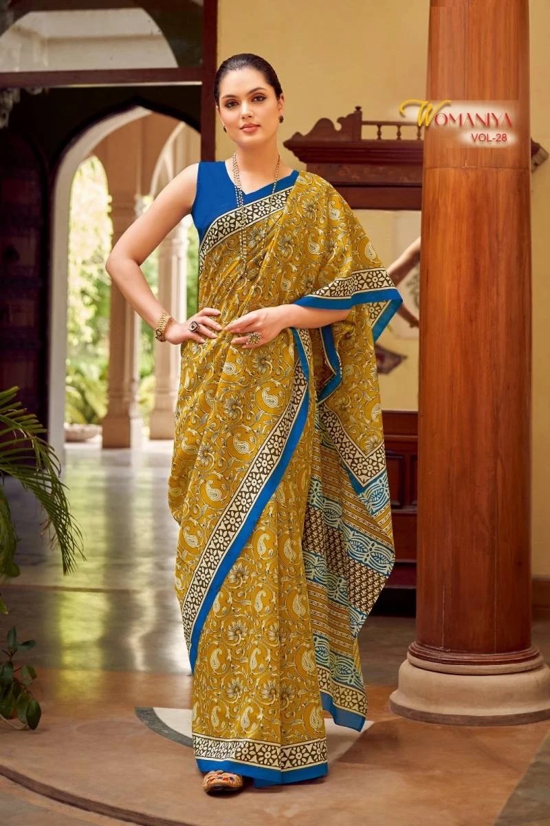 Apple Womaniya Vol 28 Casual Printed Saree Collection