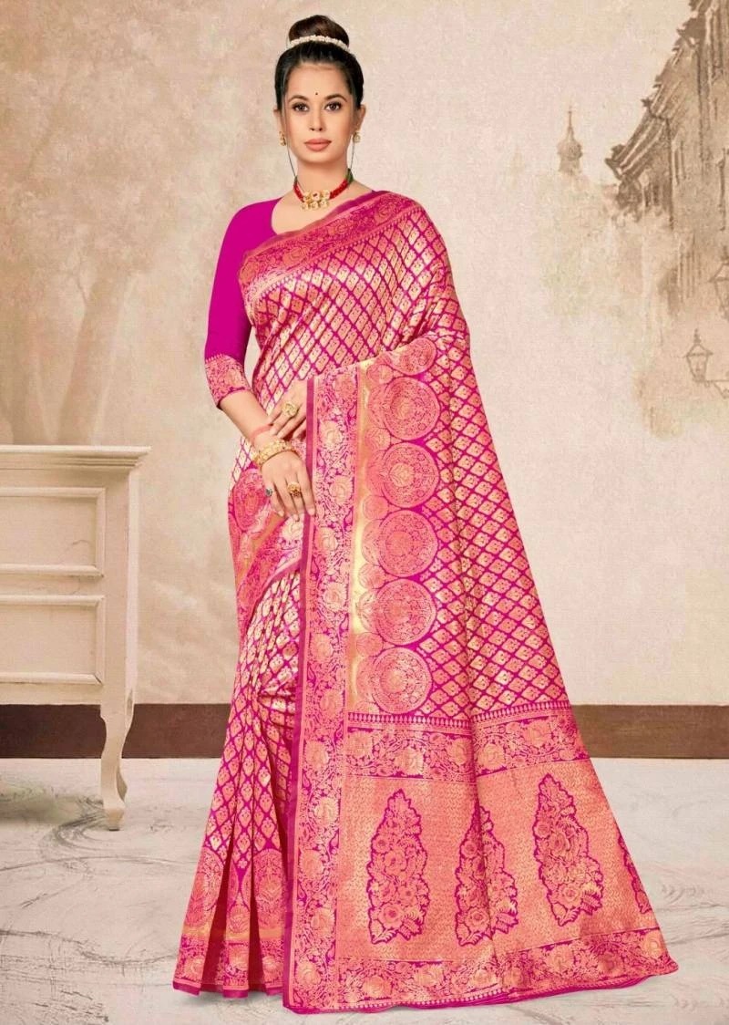 Ronisha Dolly Traditional Banarasi Silk Saree Collection