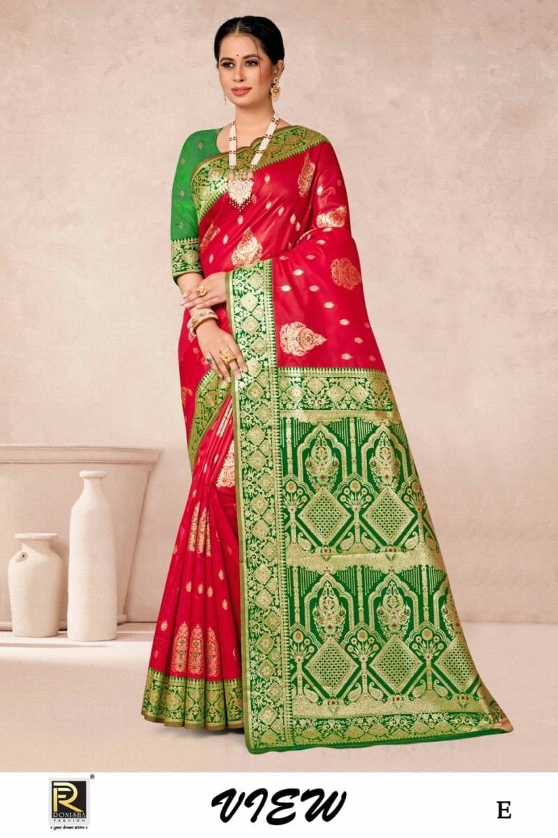 Ronisha View Traditional Banarasi Silk Saree Collection