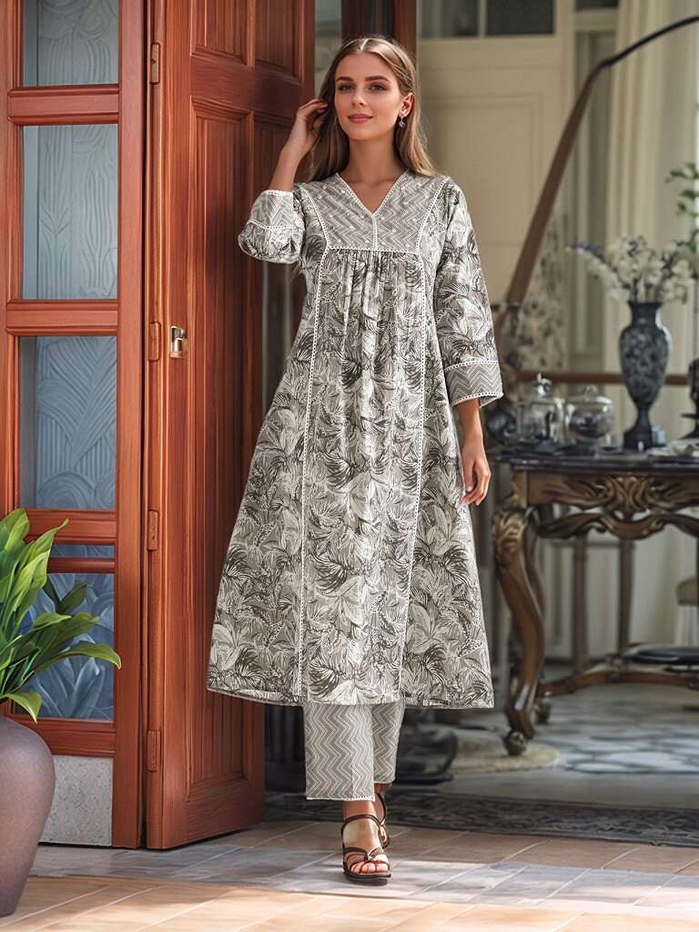 Navya Kurti 44 Cotton Kurti With Bottom Collection