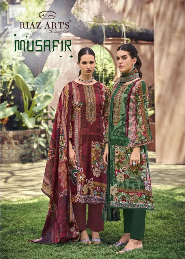 Riaz Arts Musafir Vol 23 Printed Dress Material Collection