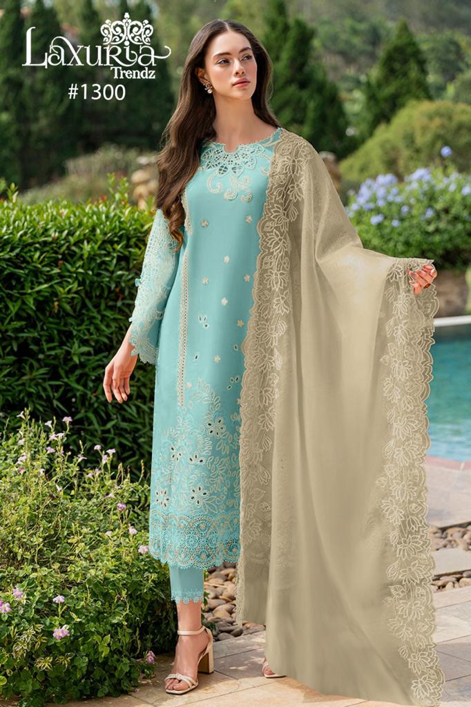 Luxuria Trendz 1300 Pakistani Ready Made Salwar Suits Collection