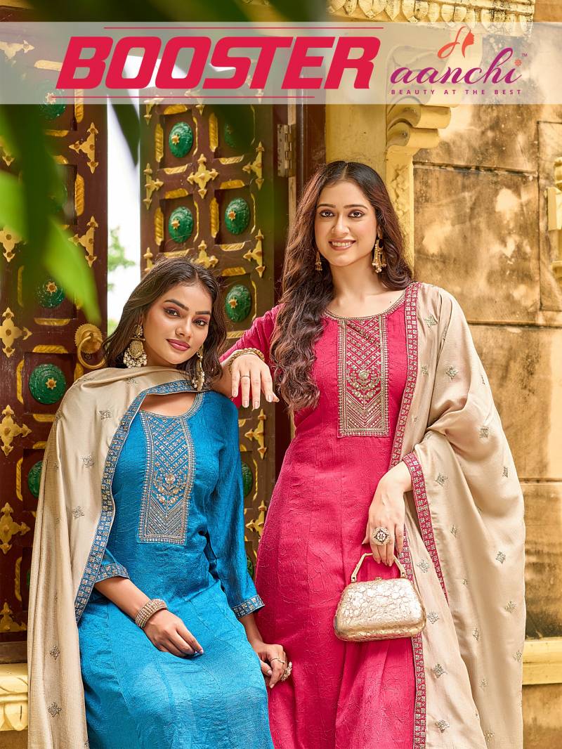Aanchi Booster Fancy Flair Anarkali Kurti Bottom With Dupatta