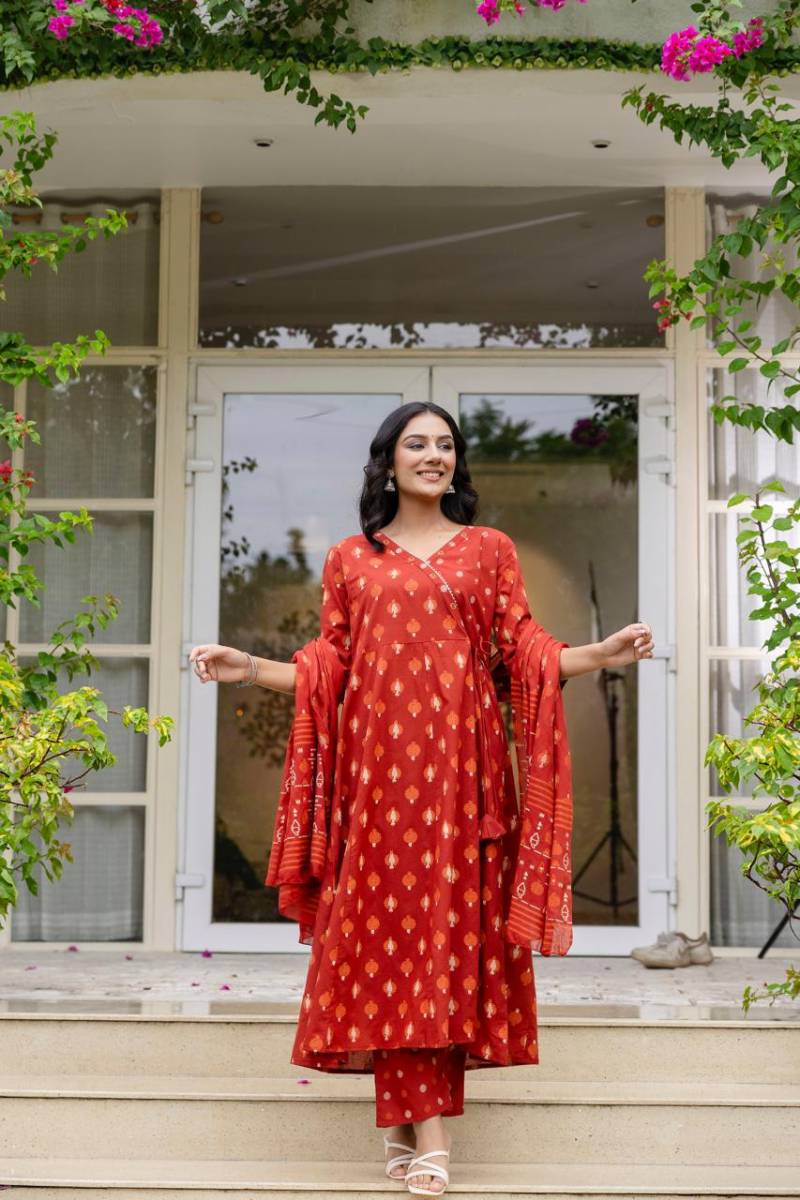 Nityaa F 12 Printed Readymade Kurti Bottom With Dupatta Collection