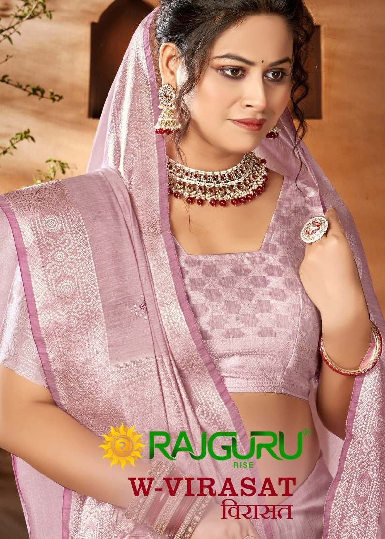 Rajguru Virasat Embroidery Designer Saree Collection