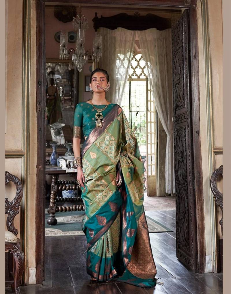 Rajtex Kahaani Silk Pochampally Weaving Sarees Collection