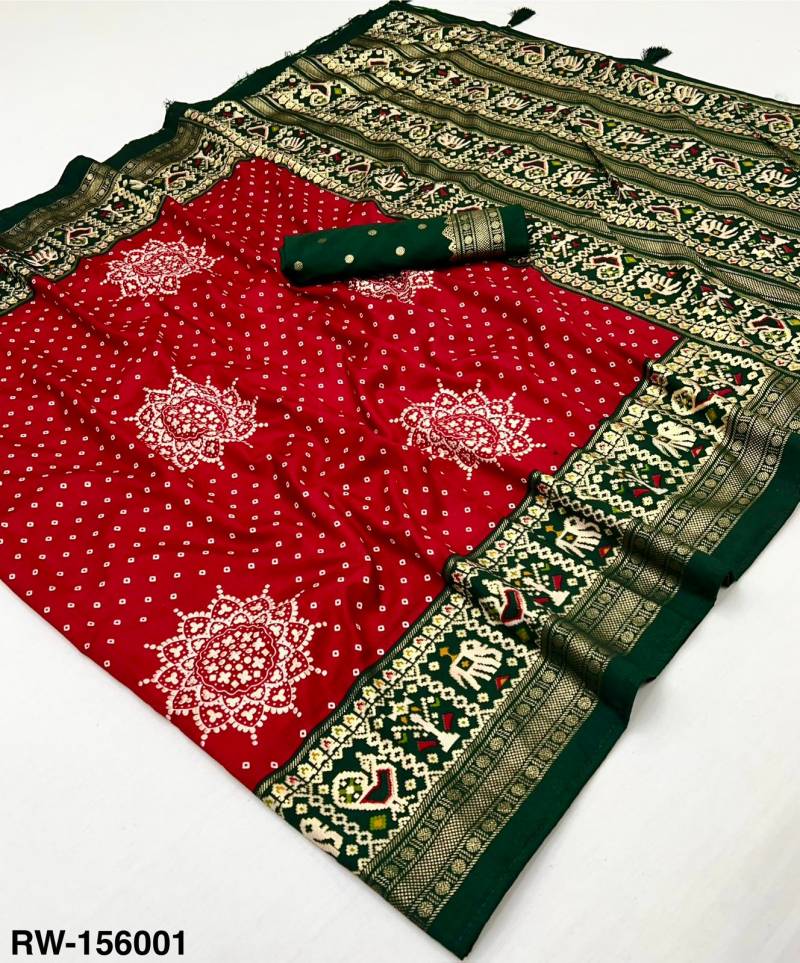 Rajyog Rajwadi Heavy Printed Pallu Saree Collection