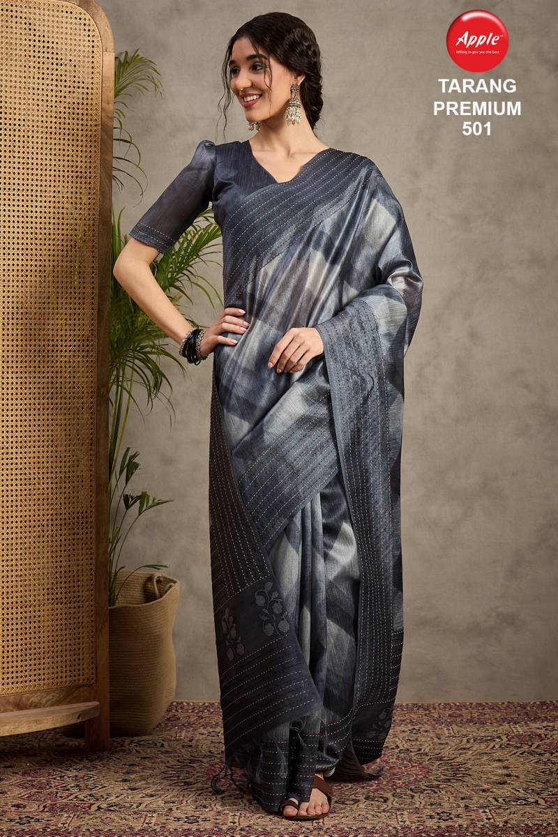 Apple Tarang Premium Vol 5 Cotton Printed Casual Saree Collection