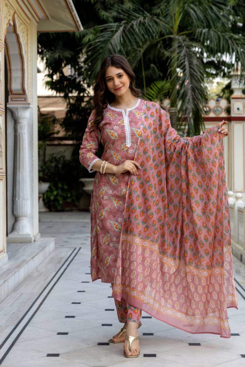 Naisha K 282 Vol 6 Cotton Printed Daily Wear Readymade Dress Collection